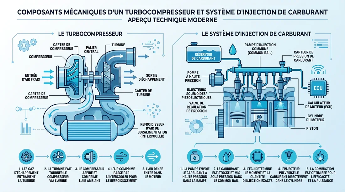 Présentation du moteur 2.0 EcoBlue Moteur Ford 2.0 EcoBlue sous le capot d'un Ranger