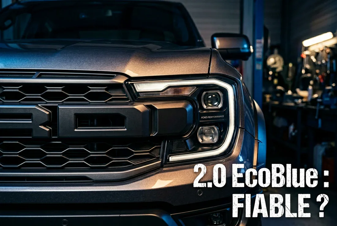 Problèmes mécaniques potentiels Ford Ranger Schéma technique des composants mécaniques du moteur