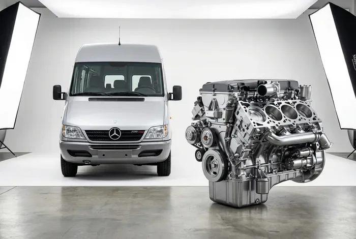 Mercedes 316 CDI 5 cylindres 156 cv : Guide Fiabilité - Fiabilité 316 CDI : 500 000 km ou ruine financière ? - Mercedes 316 CDI 156 cv : Est-il vraiment increvable ? Vignette guide fiabilité Mercedes Sprinter 316 CDI moteur OM612.
