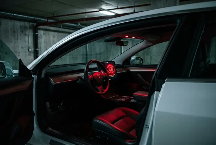 Mode sentinelle Tesla rayure : guide complet - Rayure Tesla : sauvez votre franchise - Rayure sur Tesla : utiliser le mode Sentinelle ? Vignette Tesla Model 3 mode Sentinelle