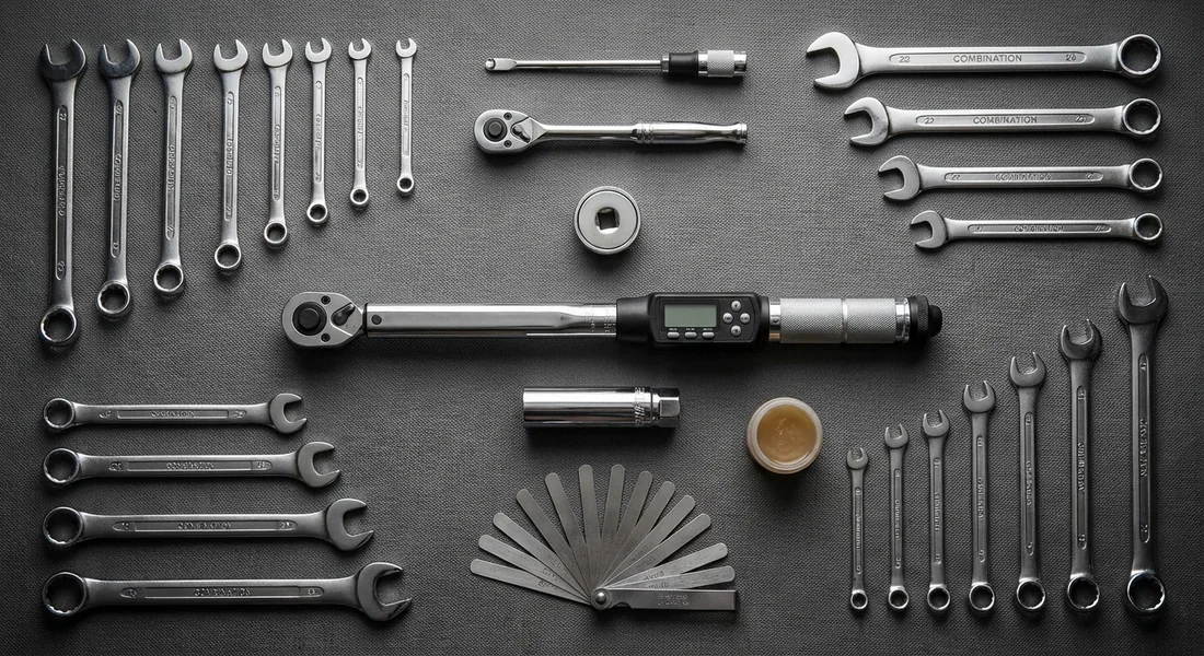 Outillage pour mécanique automobile Outils indispensables pour le remplacement des bougies d'allumage.