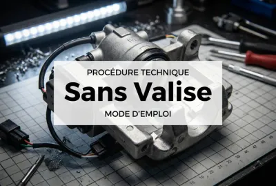 Tuto changement plaquettes EPB sans valise diagnostic.
